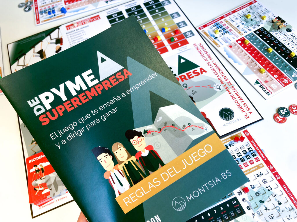 Diseño gráfico y maquetación de juego de mesa - De Pyme a Superempresa