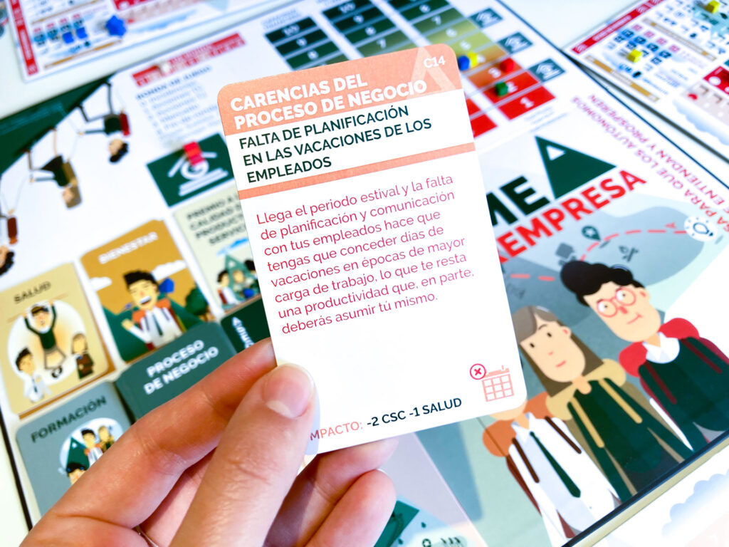 Diseño gráfico y maquetación de juego de mesa - De Pyme a Superempresa
