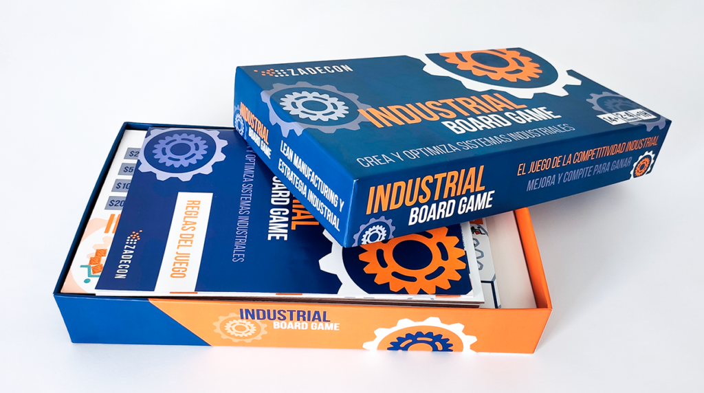 Diseño gráfico y maquetación - Industrial Board Game