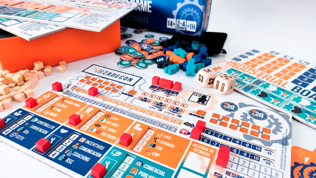 Diseño gráfico y maquetación – Industrial Board Game