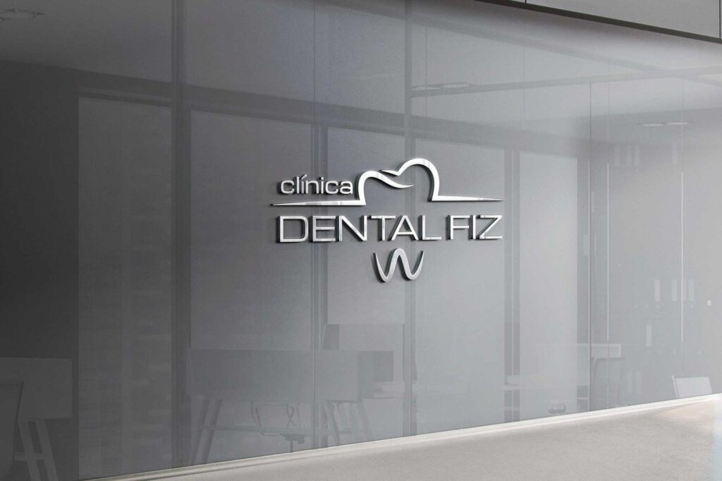 Diseño de logotipo y tarjetas de visita - Dental Fiz