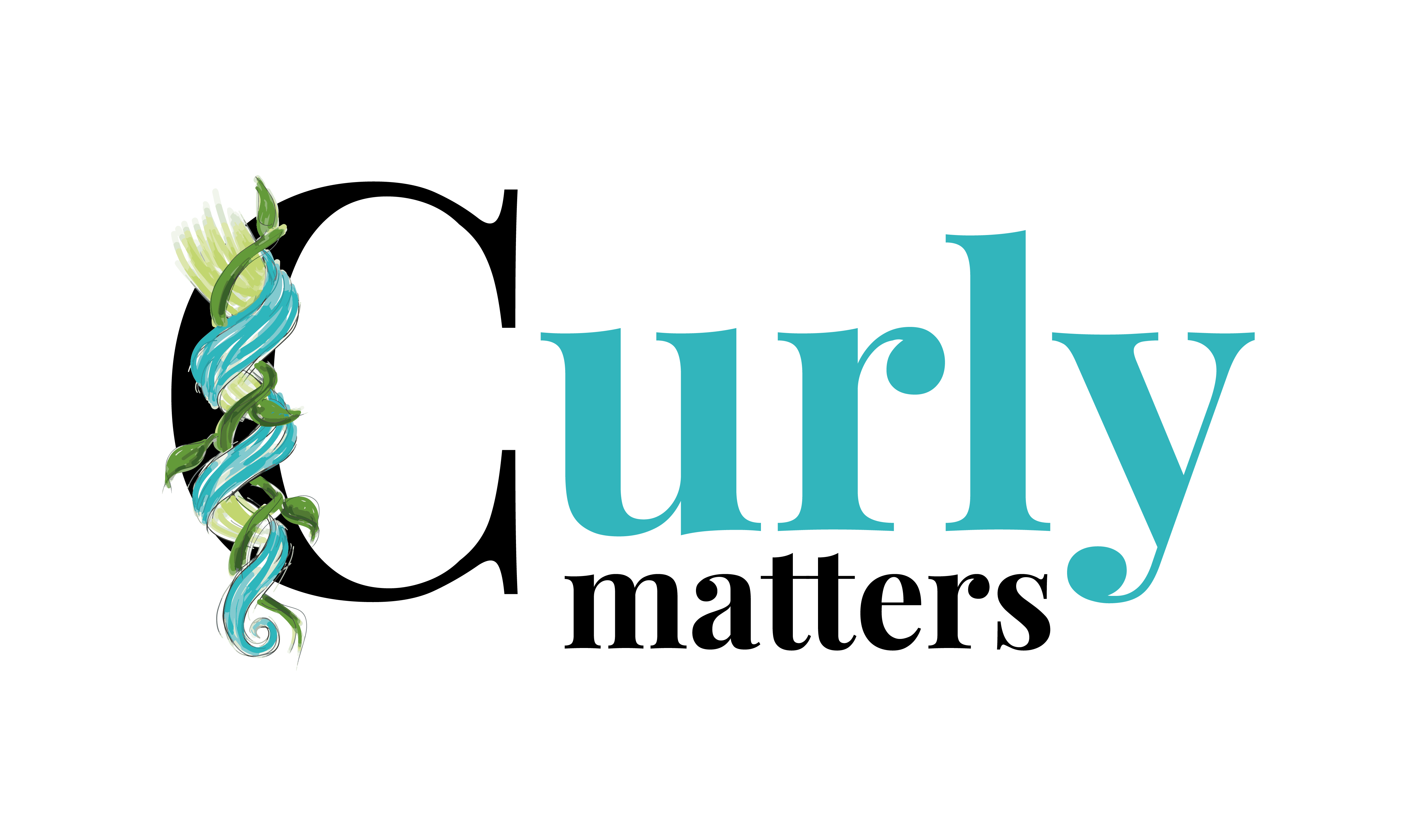 Logo Curly Matters fondo blanco