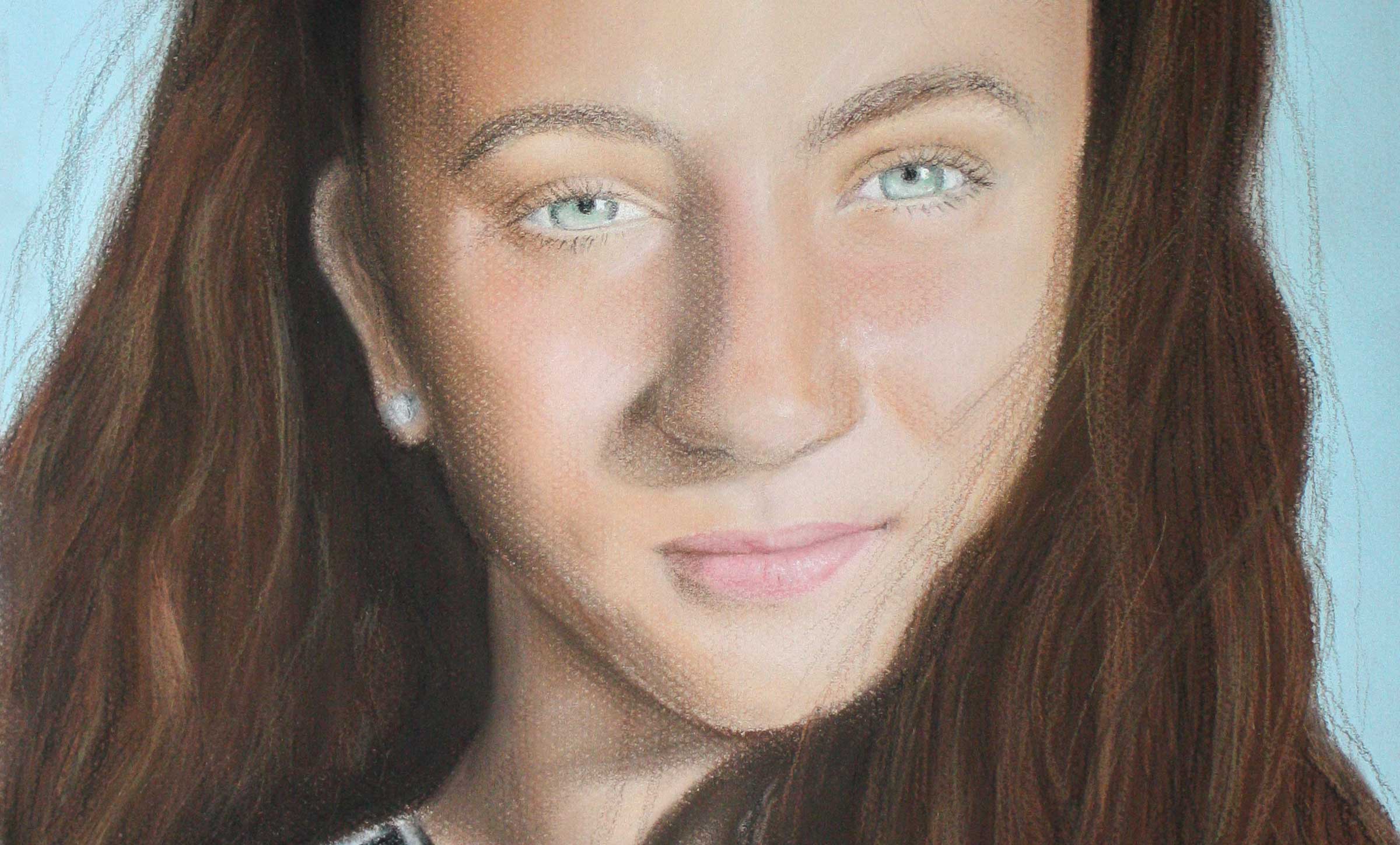 Retrato de Teresa pastel Itziar Gonzalez4
