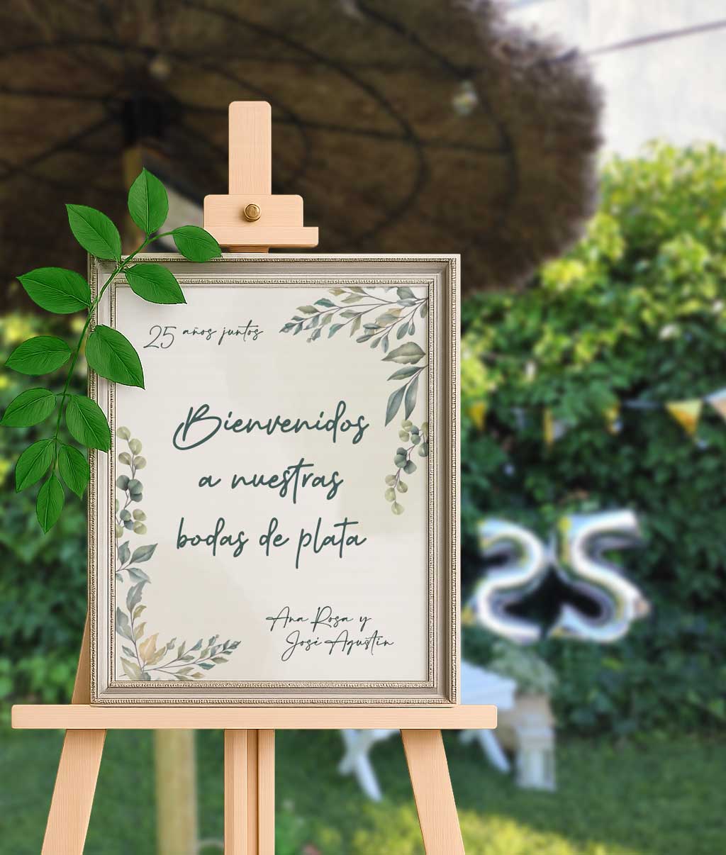 Diseño de papelería para boda - A&J