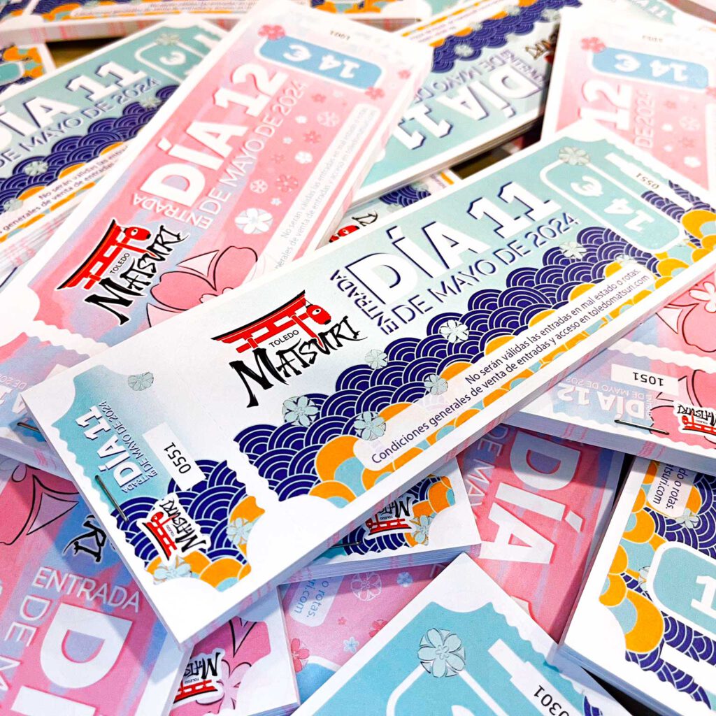 Diseño gráfico impreso y digital - Toledo Matsuri 2024