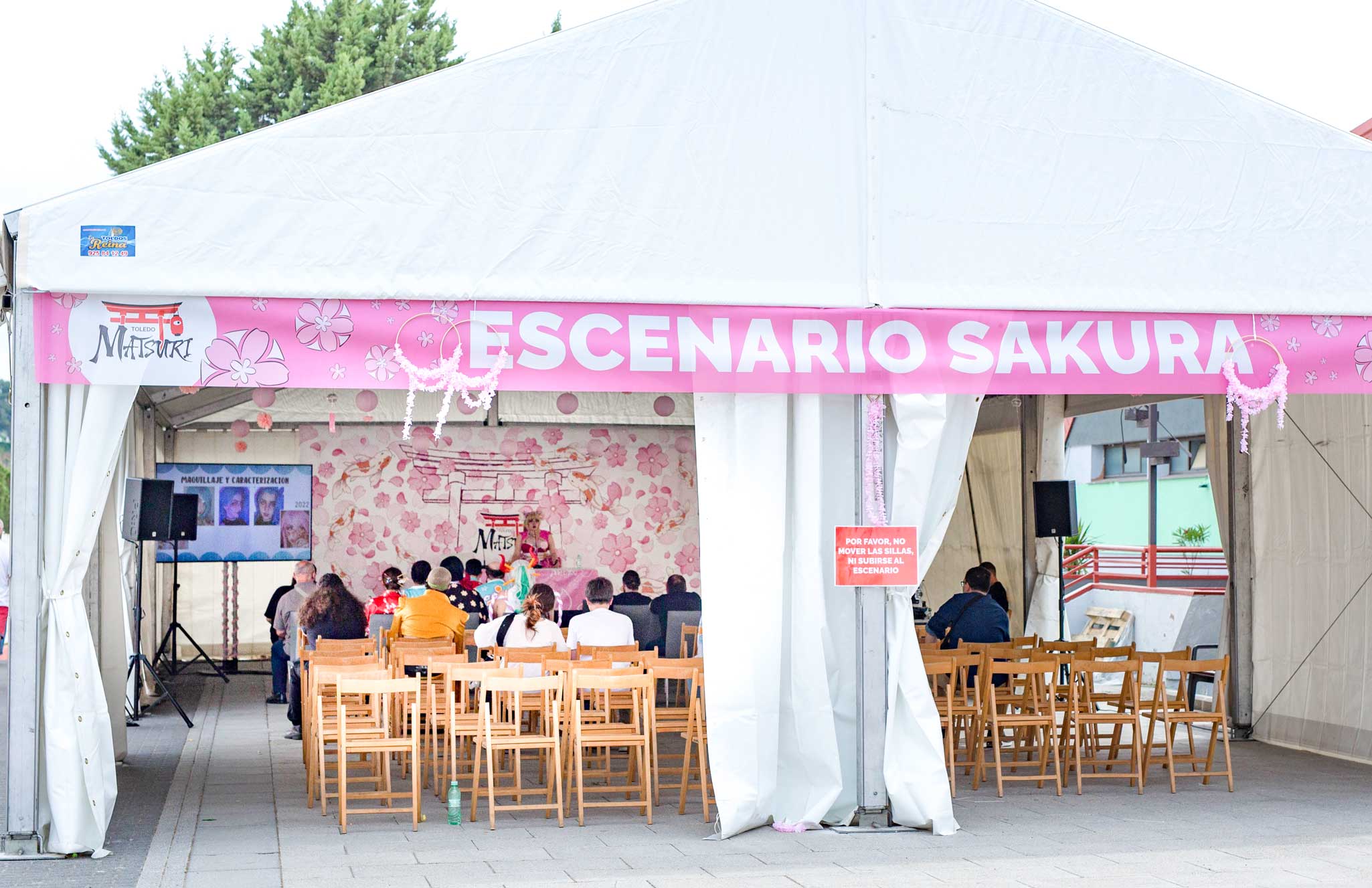 Diseño de lonas de gran formato - Toledo Matsuri 2024