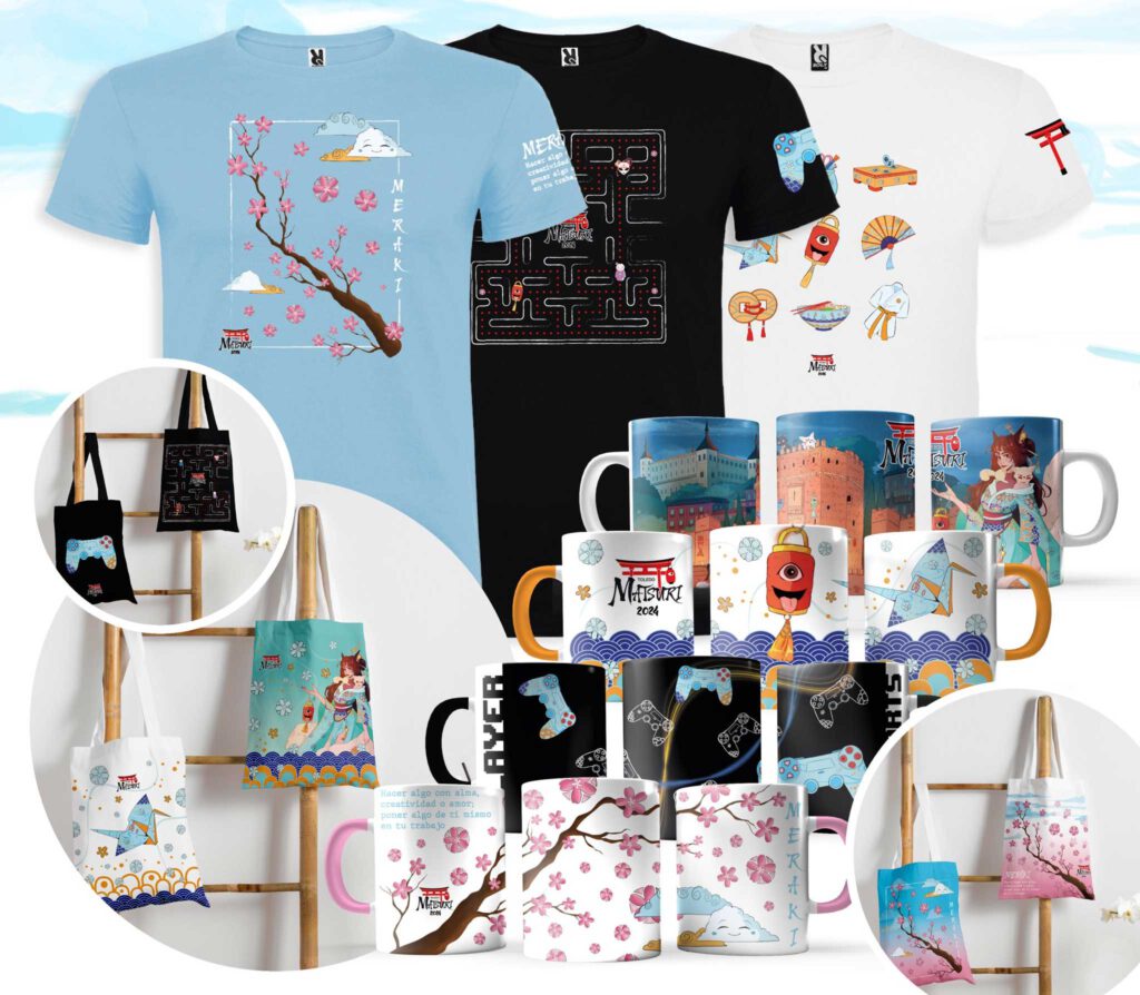 Diseño de merchandising - Colecciones Toledo Matsuri 2024