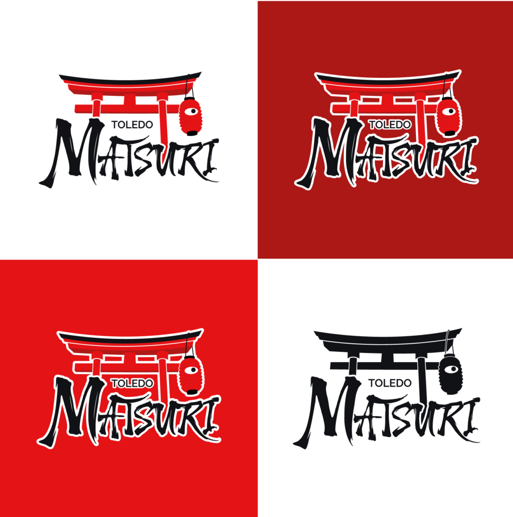 Diseño de logotipo e identidad visual - Toledo Matsuri