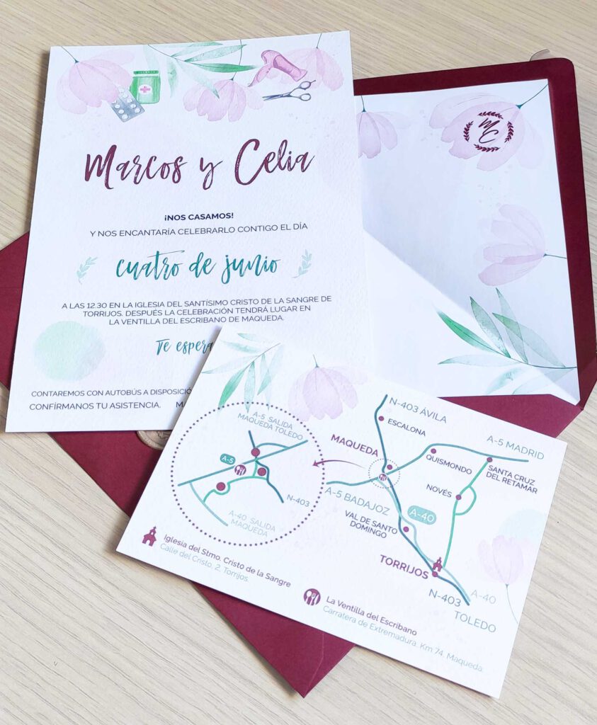 Invitaciones de boda – M&C