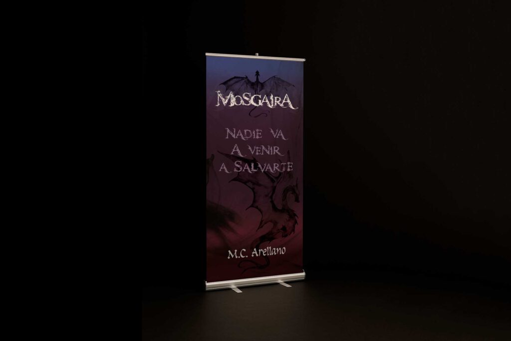 mosgaira diseno roll up Itziar Gonzalez