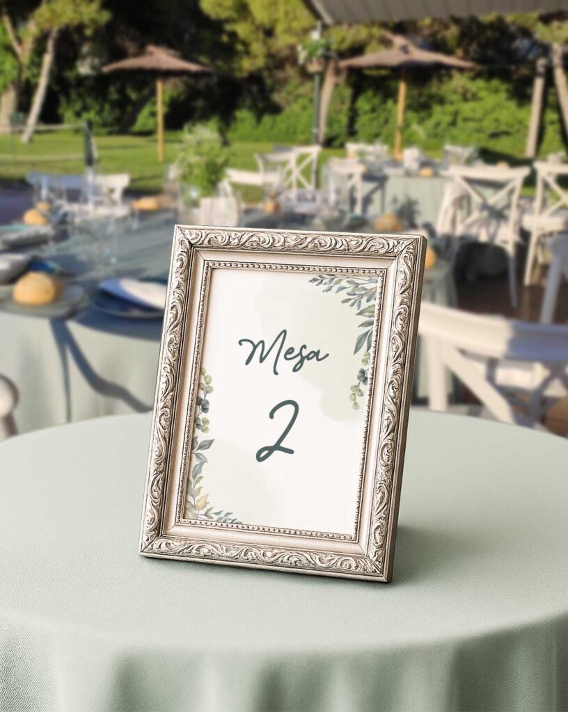 Diseño de papelería para boda - A&J