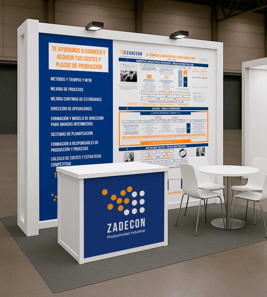 Diseño de stand - Zadecon